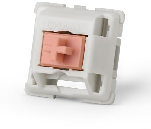 YIMAGUJRX V2 Holy Panda 70 Pcs 3 Pin Tactile Mechanical Keyboard Switches, GPL 205 Precision Lubed Switch with Extended POM Stem for Gaming DIY Keyboard