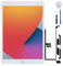 bestbargainhouse Screen Replacement for iPad 7th 2019 iPad 8th 2020 for A2197 A2198 A2200 A2270 A2428 A2429 A2430 Touch Screen Digitizer with Home Button Repair Tools Kit(White)
