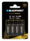 BLAUPUNKT AA batterie alcaline PREMIUM, confezione da 4, per controller per videogiochi e giocattoli, LR6BPR/4CP