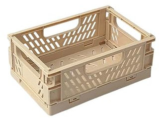 Klappbox Klein - Faltbare Kunststoff Aufbewahrungsbox 15*10*5.7cm Klappboxen Faltbar Stabil Einkaufskiste Klappbar für Küche Büro Schublade Schrank