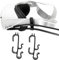 VicRole VR Cable Clamp for Meta Quest 3S, Quest 3, Quest 2 – 3-Slot Drop-Proof Cord Organizer, Adjustable Headset Cable Clip - Black