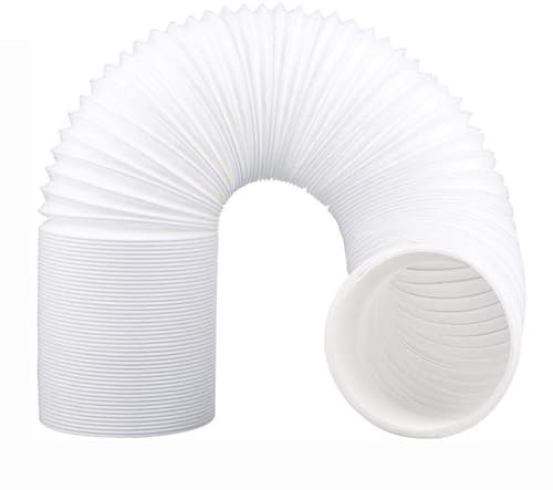 LoKori Manguera de Aire Acondicionado portátil, Tubo Aire Acondicionado Portatil 3M, 150mm/180mm Conector de Tubo Adaptador, Portátil Ventana Adaptador, para Salida de Aire Acondicionado (170×2M)
