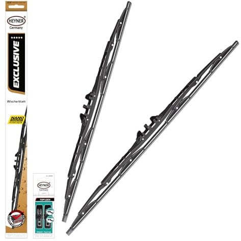 HEYNER® Scheibenwischer Set passend für TOYOTA AVENSIS (11.2008-10.2024) EXCLUSIVE Gelenkwischer, klassisch