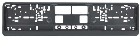 XSSJXMDJ 2pcs Number Plate Holder Surround Frame for Audi A5 4 door B8 2007-2016, Car License Plate Frame Cars in UK Europe Number Plate Frame Accessory,2