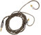 MMCX Kopfhörerkabel – 3,5-mm-Stecker, Versilbertes Kupfer-Upgrade-Kabel für IE300, IE600, IE900, Hochwertiges Ohrhörer-Ersatzkabel, Kompatibel mit, 3,9 Fuß