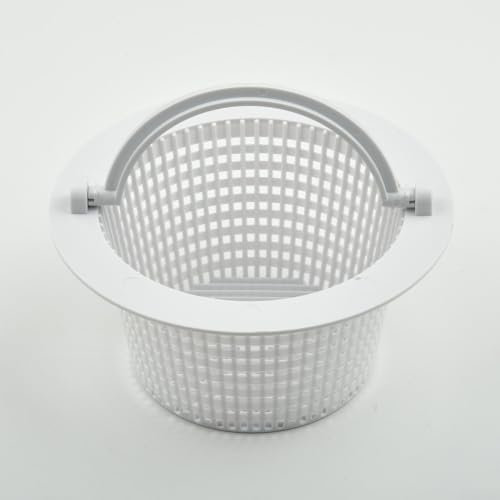 Cestino per skimmer per piscina, compatibile con pompe per piscine fuori terra, laghetti, sistema di filtraggio dell'acqua, in plastica resistente, accessorio di ricambio per raccolta detriti, facile