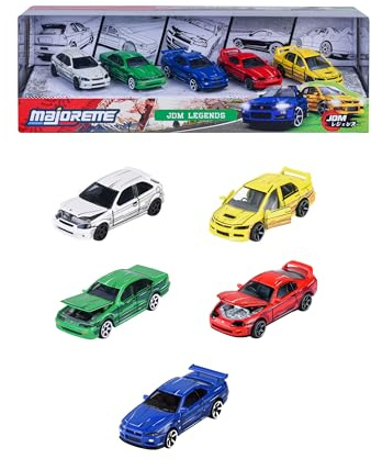 Japan Legends 5 Pieces gift pack collection vehicles to display and play