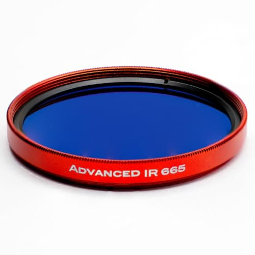 TruColor Advanced IR 665, Infrared Filter, 665nm IR Pass for Full-Spectrum or IR-Converted Cameras, Enhanced Color Infrared Effects for Landscape, Portrait & Creative Photography (67mm)