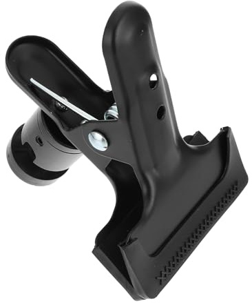 Hemobllo Clamp Mount and 360 Degree Swivel with 1/4 Inch Screw for Camera | Abs Black Build, Clamps Tripods and Light Stands, for Cameras and Photographic Equipment