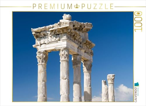 CALVENDO Puzzle Antiker Tempel in Pergamon | 1000 Teile Lege-Größe 64 x 48 cm Foto-Puzzle für glückliche Stunden