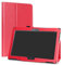 LiuShan BQ Aquaris M10 Funda, Folio Soporte PU Cuero con Funda Caso para 10.1 BQ Aquaris M10 Android Tablet,Rojo