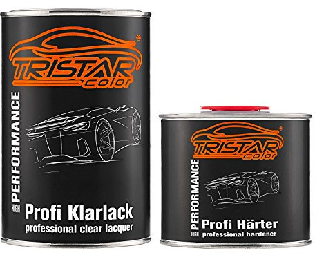 TRISTARcolor 1,5 Liter 2K Klarlack Autolack matt HS incl. Härter