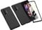 FTRONGRT Coque pour Samsung Galaxy Z Fold 3 5G, Coque Rigide Tout Compris + Conception de Combinaison de Film en Verre trempé d'écran, Anti-Chute Housse pour Samsung Galaxy Z Fold 3 5G.(Noir)