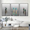 Leinwandbild - Hängendes Bild - Ölbild - Leinwand Einfache Stimmung, Meer, Möwe, Dekoration, rahmenlose Malerei Bild für Decor 50X70cm No Frame Wandmalerei