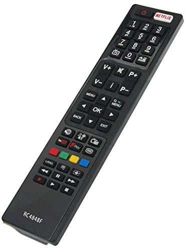RC4848F Telecomando sostitutivo Adatta per HITACHI JVC Digihome BUSH POLAROID Finlux Celcus LUXOR VESTEL TVs