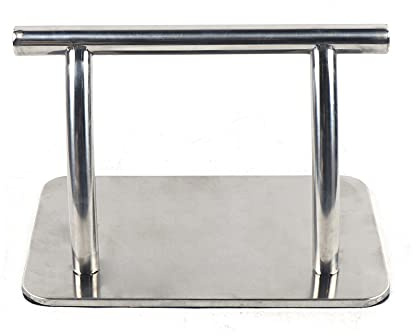 Repose-pieds en acier inoxydable pour chaise de coiffure, salon de coiffure, salon de coiffure, repose-pieds