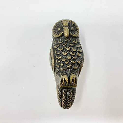 Vintage Antik Eisen Bronze Handgefertigte Metall Tier Schranktürknäufe Schubladengriffe Schranktürgriffe (18. Eule)
