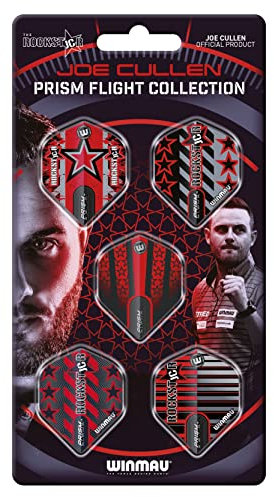 WINMAU Joe Cullen The Rockstar Prism Dart Flight-Sammlung