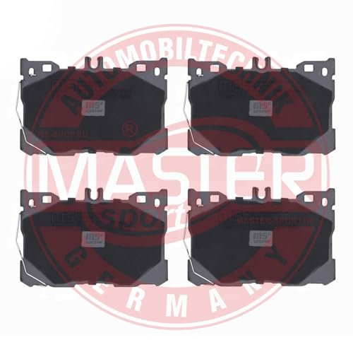 MASTER-SPORT Bremsbeläge Bremsklötze VORNE 13046121502N-SET-MS