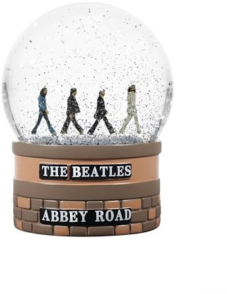 Half Moon Bay Abbey Road Schneekugel, The Beatles Schneekugeln für Erwachsene, witzige Weihnachtsdekoration und Weihnachtsdekoration, lustige Schneekuppel, Geschenke und Musikgeschenke, musikalische