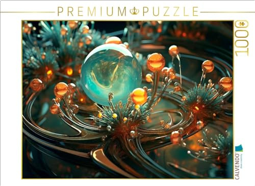 CALVENDO Puzzle Stachelwelt - organische Formen als abstrakte Kunst | 1000 Teile Lege-Größe 64 x 48 cm Foto-Puzzle für glückliche Stunden