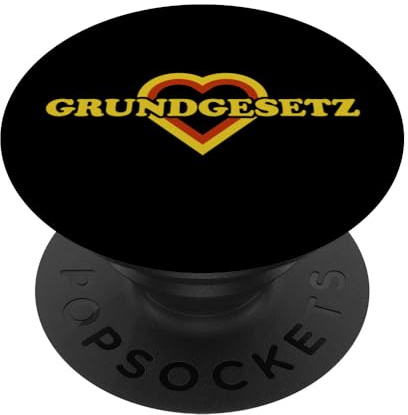 I Love Grundgesetz Freiheit Frieden Demokratie PopSockets mit austauschbarem PopGrip