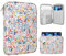 TiMOVO 9-11″ Funda de Tableta para iPad 11 Pulgadas A16 2025, iPad 10.9/10.2, i Pad Air 11/5ª/4ª Gen.10.9, Galaxy Tab A9 Plus 11, Bolsa Protectora con Bolsillo, Flores