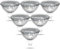 BrightArk MR16 GU5.3 Halogen Leuchtmittel, 12V GU5.3 50W Leuchtmittel MR16 Warmweiß 2800K Dimmbar, Halogen 12V 50W MR16 Halogenstrahler mit Klarglasabdeckung, Lange Lebensdauer MR16 Halogen 6 Stück