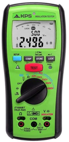KPS-IT1000BT Isolations- und Widerstandsmessgerät 1000V mit Bluetooth