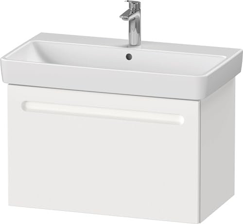 Duravit No.1 Waschbeckenunterschrank wandhängend Weiß Matt 740x426x478mm