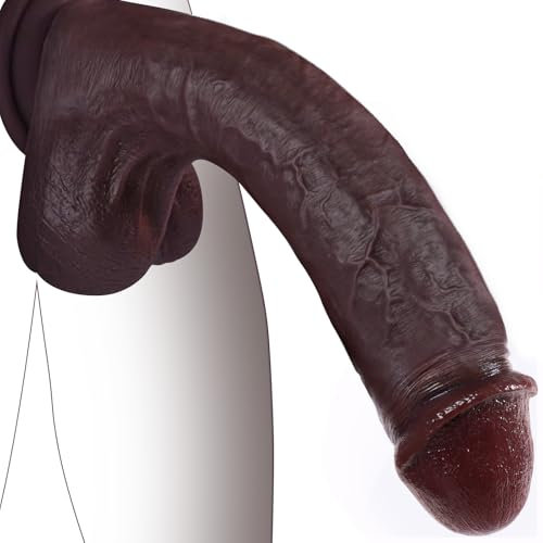 PRONFANS 27.5CM Realistischer Dildo Consolador Realistas XXL, Equipado con una fuerte ventosa,Consolador Juguetes Eróticos para Pareja Sexuales Dildo Anal Juguetes Sexuales para Hombre