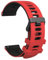 Mugust Correa de Repuesto 20mm 22mm para Reloj Inteligente Smartwatch,liberación Rápida de Silicona Suaves para 20mm 22mm Reloj para Hombre y Mujer(22mm,Rojo Negro)