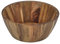 HOME DECO FACTORY, KA0337, Ciotola in Acacia 16 cm, insalatiera e Ciotola Versatili, Design Elegante e Naturale, Ideale per insalate e Frutta, Facile Manutenzione, Marrone