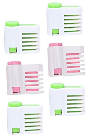 Amosfun Set Da 6 Pezzi Per Tagliare Fette Di Pane A Più Strati Design Moderno Per Affettare Facilmente Casuale