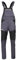 EOS Arbeitshosen Männer - Arbeitslatzhose Herren mit Stretch, Reflektierende Elemente, Verstellbare Elastische Träger, YKK-Reißverschluss, Seitliche Knöpfe, 3 Taschen, Dreifache Stiche Grau 50