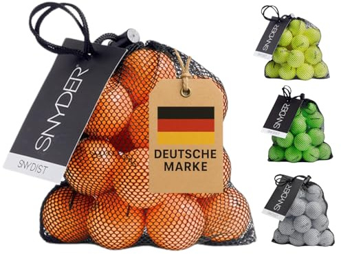 SNYDER SNY DIST Golfbälle | 20 Stück im praktischen Ballnetz