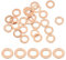 PATIKIL Joint Cuivre M6, 25 Pièces 6mm ID 10mm OD 1mm D'Épaisseur Rondelle Plate Métrique pour Vis Boulon Bouchons de Carter de Vidange