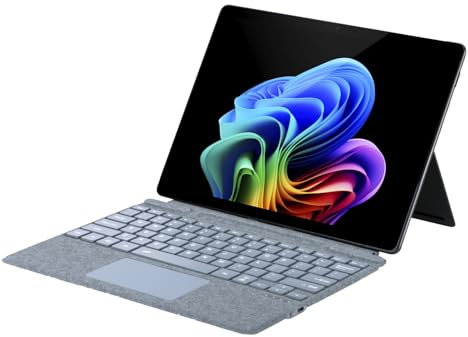 mobee Type Cover for Microsoft Surface Pro 13 inch, Compatible with Surface Pro 13(11th Edition) / Pro 11 / Pro 10 / Pro 9 / Pro 8 / Pro X, Slim Keyboard with Trackpad Mouse, Backlit, & Pen Holder