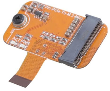 zuousxbs Für RPI 5 PCIe Zu M.2 NVMe SSD Expansion Accessoire Easy Integration