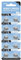 10Pcs LR921 SR927SW 1.55V AG6 SR920SW SR69 SR921 LR920SW 280-31 V371 D371 605 Button Coin Cell Watch Battery For Watch