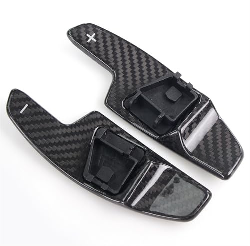 EyeeClub 2 Pezzi Palette dei Cambi a Turno di prolunga del Volante per VW Golf 8 MK8 GTI/R/R line CC,Shifter Paddle del Cambio Lega di Alluminio,Accessori Interni