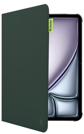 Gecko Covers - Tablet Hülle/Cover aus Apfelschale geeignet für iPad 2025 (11th Gen) / iPad 2022 (10th Gen) - Schlaf/Wach Funktion - Grün