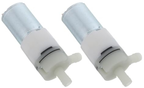 TOYANDONA 2pcs Micro Air Pump Motor for Fish Tank and Breeding Pond, 3.7v 12v Mini Vacuum Pump with Efficient Oxygen Circulation and Quiet Performance, for DIY Fountain Air Motor Setups