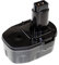 Akku für Black& Decker PS140, Dewalt, Elu, 14,4V, NI-MH, wie 700900420, 700905430, A9276, A9527 (2 Ah)