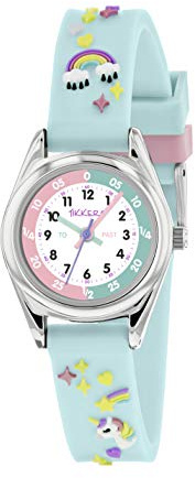 Tikkers Unicorn Theme Time Teaching Watch - NTK0019