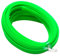 Othmro 10m/32.8ft PET Expandable Braid Cable Sleeving Flexible Wire Mesh Sleeve Fluorescent Green