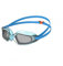 Speedo Unisex Kinder Hydropulse Schwimmbrille | Bequeme Passform | Verstellbares Design | Anti-Beschlag | Wasserdicht Schwimmbrille, Poolblue/Chilliblue/Lghtsmoke, Einheitsgröße