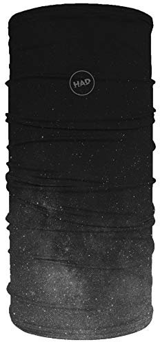 Had Uv+ Schwarz - Atmungsaktives schnelltrocknendes Multifunktionstuch, Größe One Size - Farbe Stardust