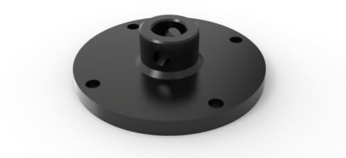 Joma-Tech | Rotatorflansch Ø 40 mm ohne Befestigungsset | für Drehmotor, Rotator, Verladezange