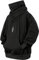 Eocicvvi Felpa Uomo con Cappuccio Collo Alto Pullover Hip Hop Stile Comoda Felpe Pile Hoodies Autunno Invernale Moda(Nero,L)